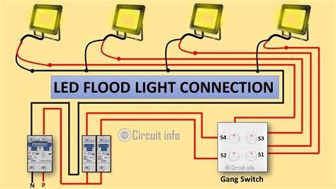 led flood lights junction box compatible|led flood light wiring diagram.